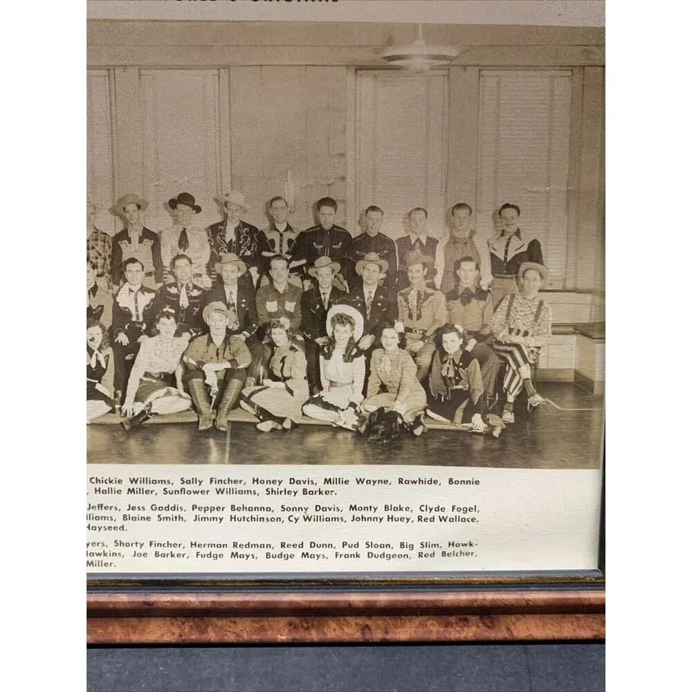 1947 The World's Original WWVA Jamboree Picture 11” X 9”